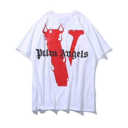 Vlone Palm Angels T-Shirt White