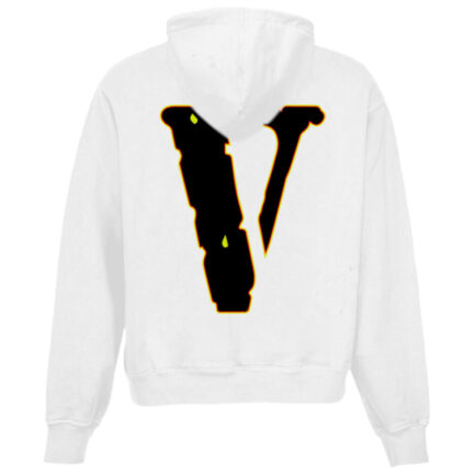 Juice Wrld Vlone Legend Hoodie White