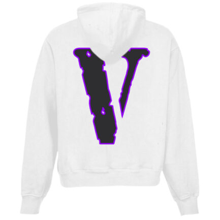 Juice Wrld Vlone Moty Hoodie White