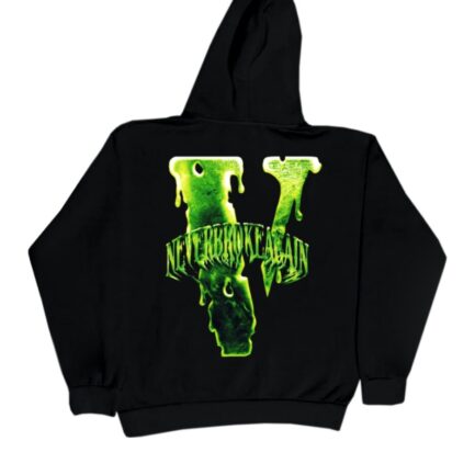 NeverBrokeAgain Vlone Slime Hoodie – Black