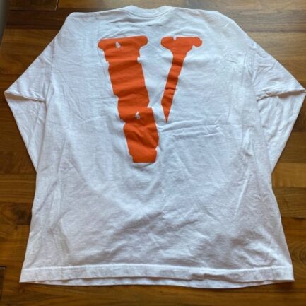 Vlone Friends Sweatshirt Orange White