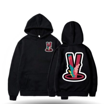 Vlone Circle V Logo Hoodie