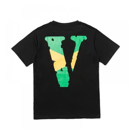 Vlone Jamaica Staple Black Large Tee