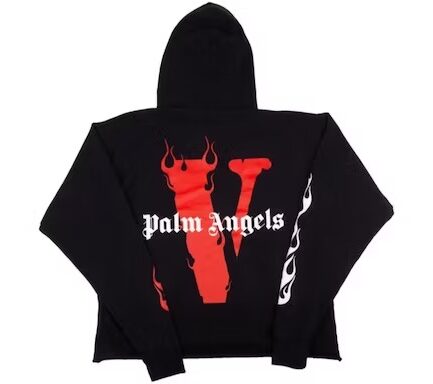 Vlone Palm Angles Hoodie Red Black