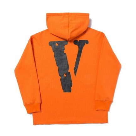 Vlone Staple Classic Orange Hoodie