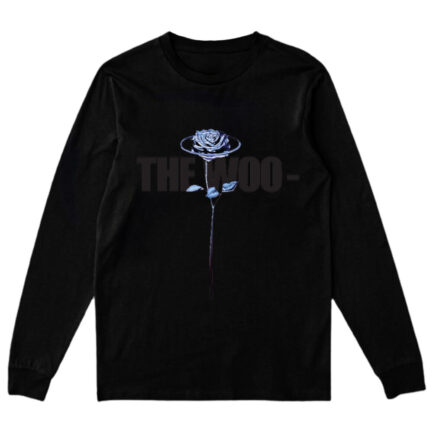 Vlone Pop Smoke The Woo Sweatshirt Black