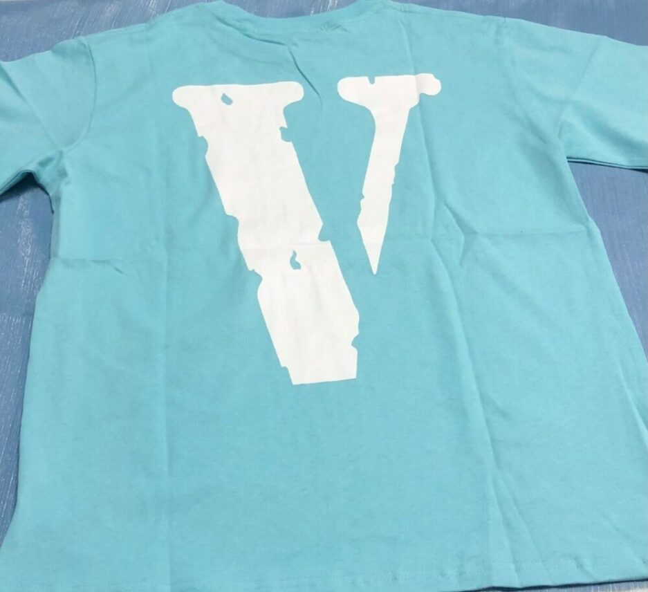 Vlone Turquoise T-Shirt for Adults